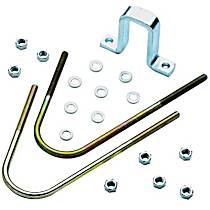 20580 Axle U Bolt - Steel, J-Bolt, Direct Fit, Kit