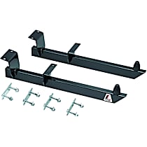 Traction Bars - Powdercoated Black, Steel, Universal, Set of 2