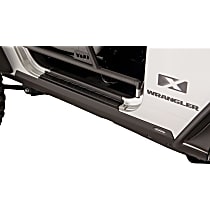 14011 Trail Armor Series Rocker Panel Guards - Black, Dura-Flex(R) 2000 TPO, Direct Fit, Set of 2