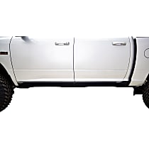14064 Rocker Panel Guards - Black, Dura-Flex(R) 2000 TPO, Direct Fit, Set of 2