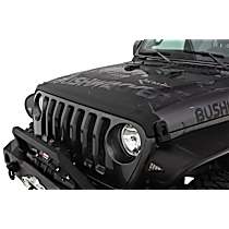 Bug Shield, Matte Black, 3M adhesive tape, Trail Armor Series - Front
