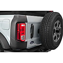 14124 Corner Guards - Matte Black, Thermoplastic Polyolefins, Direct Fit