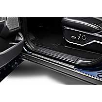 14130 Rocker Panel Guards - Black, Made of Thermoplastic Polyolefins, Direct Fit, Set of 4