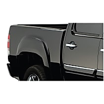 40082-02 Rear, Driver and Passenger Side OE Style Series Fender Flares, Black