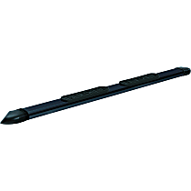 291110 Running Boards, Powdercoated Black, Aluminum, 54 in. Length, Overall Length Includes End Caps, Trailrunner Diamond Multi-Fit Series