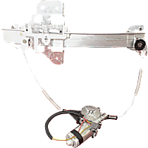 Rear, Passenger Side Window Regulator, Power, 8 Cyl., 4.6L Engine