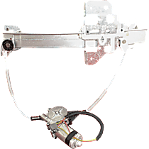 Rear, Driver Side Window Regulator, Power, 8 Cyl., 4.6L Engine