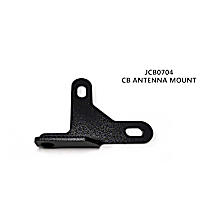 JCB0704 Antenna Bracket - Black Powdercoated, Direct Fit