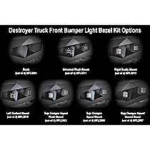 Destroyer Series Fog Light Bezel
