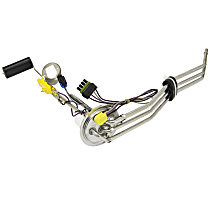 Fuel Sending Unit, With ILO01 With 3 Outlet, Inlet 5/16 in. Quick Connect, Outlet 3/8 Quick Connect One 4 Pronged Wire, 3.8L - 