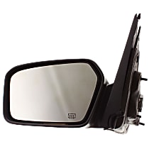 Driver Side Mirror, Power, Non-Folding, Heated, Chrome, Without Signal Light, With memory, With Puddle Light, Without Auto-Dimming, Without Blind Spot Feature
