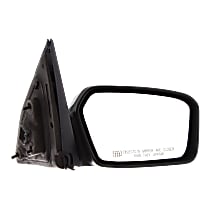 Passenger Side Mirror, Power, Non-Folding, Heated, Chrome, Without Signal Light, With memory, With Puddle Light, Without Auto-Dimming, Without Blind Spot Feature