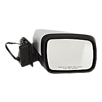 Passenger Side Mirror, Power, Manual Folding, Heated, Paintable, Without Signal Light, Without memory, Without Puddle Light, Without Auto-Dimming, Without Blind Spot Feature