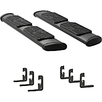 277088-400713 Regal 7 in. Series Running Boards, Powdercoated Textured Black Non-Powered Stainless Steel Set of 2