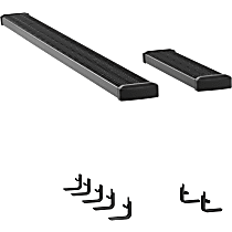 415100-400744 Running Boards, Powdercoated Textured Black, Aluminum, 36 in. and 98 in. Length, 7 in. Grip Step Series