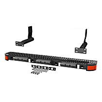 Rear Bumper, Fleet Kit, Black