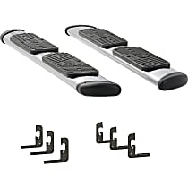 477088-400713 Regal 7 in. Series Running Boards, Polished Non-Powered Stainless Steel Set of 2