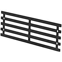 561511 Billet Grille - Powdercoated Black, Steel, Mesh Style, Bumper Insert, Direct Fit, Sold individually