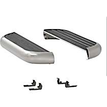 575036-571720 Running Boards, 36 in. Length, with Polished Stainless Steel Trim, 6 1/2 in. MegaStep Series