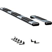 583100-571724 Running Boards, Powdercoated Silver, Aluminum, 36 in. and 98 in. Length, O-Mega II 6 in. Series