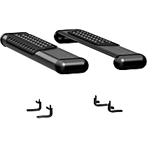584036-570741 Running Boards, Powdercoated Textured Black, Aluminum, 36 in. Length, For Cab Only, O-Mega II 6 in. Series