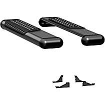 584036-571720 O-Mega II 6 in. Series Running Boards, Powdercoated Textured Black Non-Powered Aluminum Set of 2