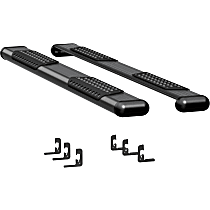 584088-570713 O-Mega II 6 in. Series Running Boards, Powdercoated Textured Black Non-Powered Aluminum Set of 2
