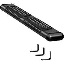 584254-400743 Running Boards, Powdercoated Textured Black, Aluminum, 54 in. Length, O-Mega II 6 in. Series