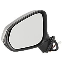 Driver Side Mirror, Canada Built Vehicle, Power, Heated, Paintable, Power Folding, In-housing Signal Light, No Blind Spot Feature, With Memory, No Puddle Light, No Auto-Dimming