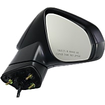 Passenger Side Mirror, Canada Built Vehicle, Power, Heated, Paintable, Power Folding, In-housing Signal Light, No Blind Spot Feature, With Memory, No Puddle Light, No Auto-Dimming