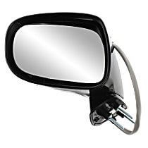 Driver Side Mirror, Power, Manual Folding, Heated, Paintable, Without Signal Light, Without memory, With Puddle Light, Without Auto-Dimming, Without Blind Spot Feature, Base Model
