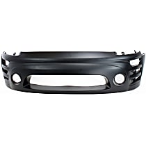 Front Bumper Cover, Primed, With Emblem Provision, Production Date From February 2002