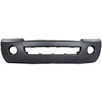 Front Primed Bumper Cover, With Fog Light Holes