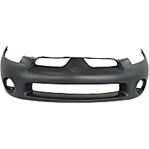 Front Bumper Cover, Primed, With Emblem Provision