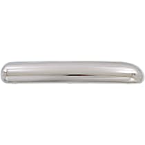 Front, Passenger Side, Outer Bumper Trim, Chrome