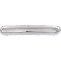 Front, Driver Side, Outer Bumper Trim, Chrome