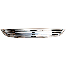 Grille, Chrome Shell with Painted Black Insert, 4 Cyl., 1.6L Engine