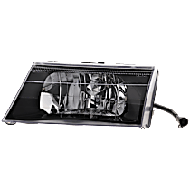 Driver Side Halogen Headlight, With bulb(s), OE Replacement