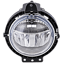 Front, Driver or Passenger Side Halogen Fog Light, With bulb(s), OE Replacement