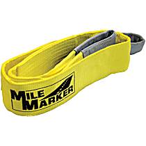 19406 Tow Strap - Yellow, Nylon, Universal, Sold Individually