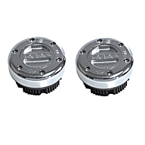 459S/S Supreme Series Locking Hub, Set of 2