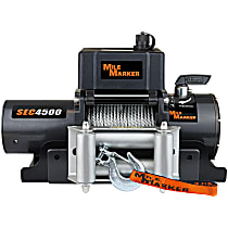 76-50115BW Winch - Electric, 4500 lbs., Steel, Direct Fit