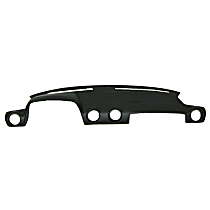 701 Dash Cover, Black, Molded; Overlay Over Factory Dash, Dash Cap Series