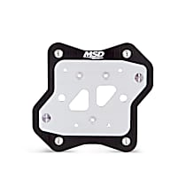 82181 Ignition Coil Bracket - Black, Aluminum, Universal