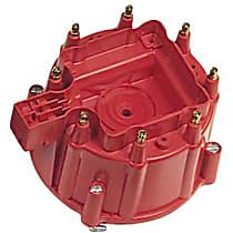 8411 Extra-Duty Series Distributor Cap - Red, Direct Fit, Sold Individually