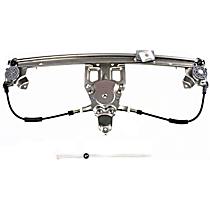 Rear, Passenger Side Power Window Regulator, Without Motor