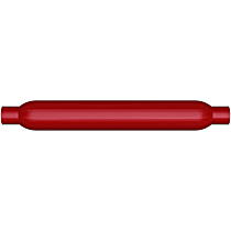 13134 Muffler, Red, Glasspack Series