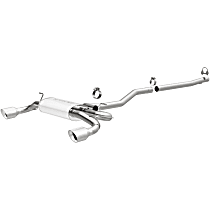 15065 MF Series - 2012-2019 Land Rover Range Rover Evoque Cat-Back Exhaust System - Made of Stainless Steel