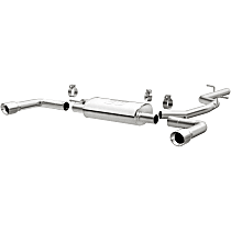 15352 Touring Series - 2015-2020 Audi A3 Quattro Cat-Back Exhaust System - Made of Stainless Steel