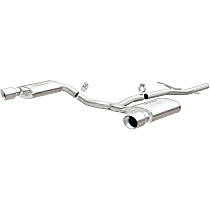 15369 Street Series - 2013-2016 Audi Allroad Cat-Back Exhaust System - Made of Stainless Steel